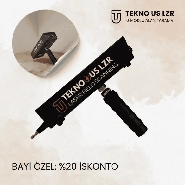 Trabzon TEKNO US LZR lazerli alan tarama
